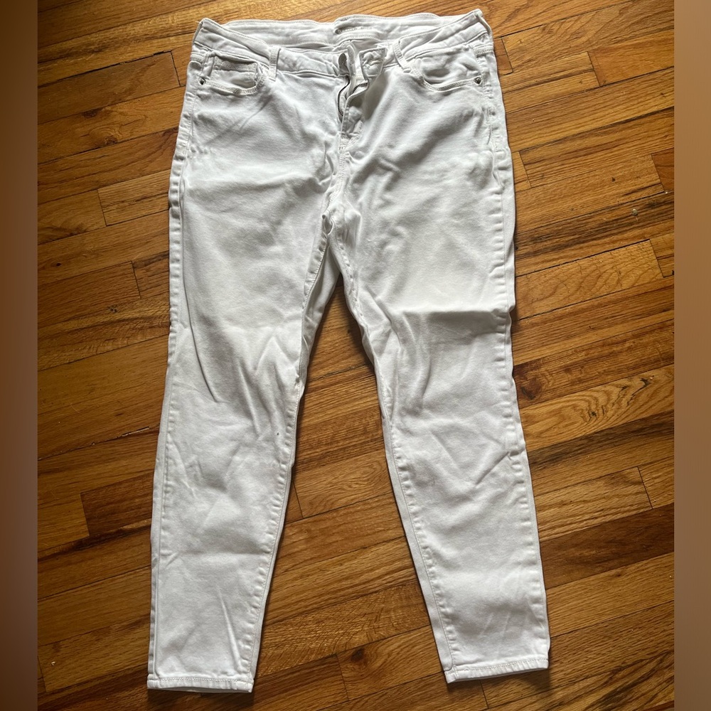 Old Navy White Denim Jeans